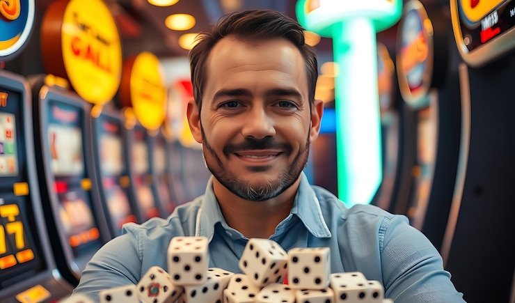 Tampilan antarmuka Mesin Arcade di platform kaisarjp dengan grafis modern dan kontrol yang intuitif